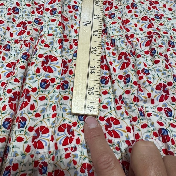 Max Studio 2X maxi dress floral tiered boho Flowy sleeveless - Picture 9 of 10